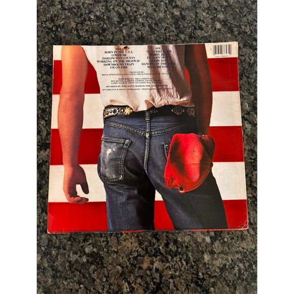 Bruce Springsteen Born in the U.S.A. 12" LP Vinyl Record Album 1984 - Picture 3 of 5